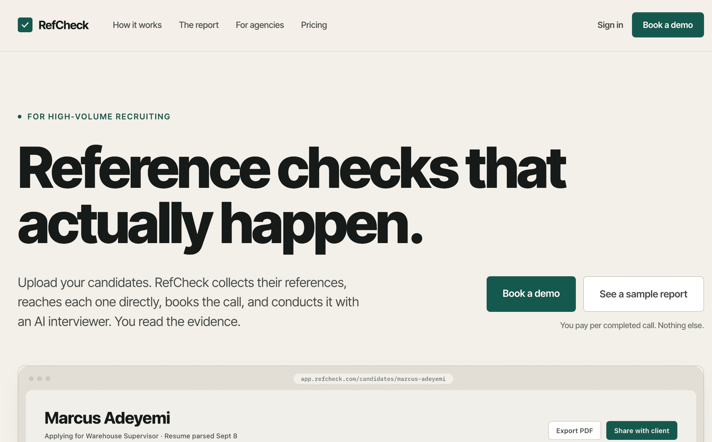 RefCheck screenshot